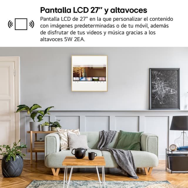 Detalle 2 de LG ArtCool Gallery Inverter 3010 frig/h