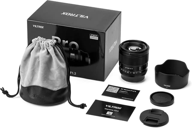 Detalle de VILTROX 56mm f/1.2 Pro E AF Lens