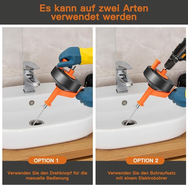 Detalle 2 de RISEMART Rohrreinigungsspirale 10 m