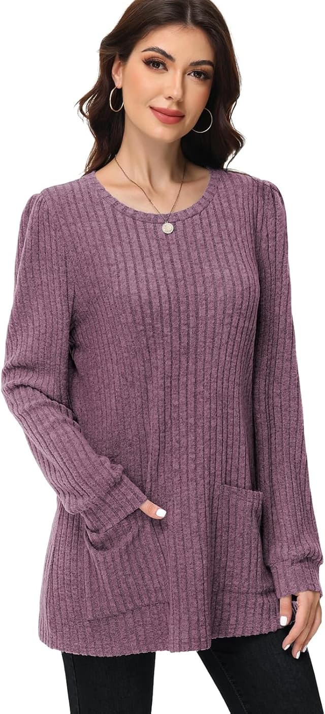 Detalle de Tanmolo Damen Pullover mit Rundhals
