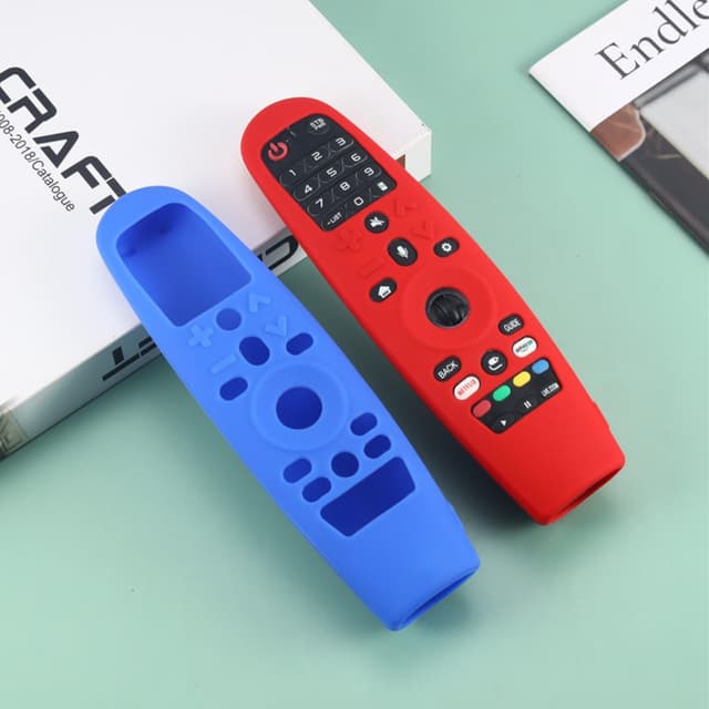 Thumbnail 4 de Silicone protective sleeve case cover for LG Magic TV remote (AN-MR600/AN-MR650/AN-MR18BA/AN-MR19BA/AN-MR20GA) – Not Glow Black