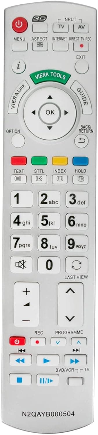 Detalle de VINABTY N2QAYB000504 Fernbedienung für Panasonic 8 m