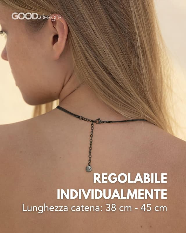 Detalle 2 de GD GOOD.designs Catena a serpente 3 cm 🪙