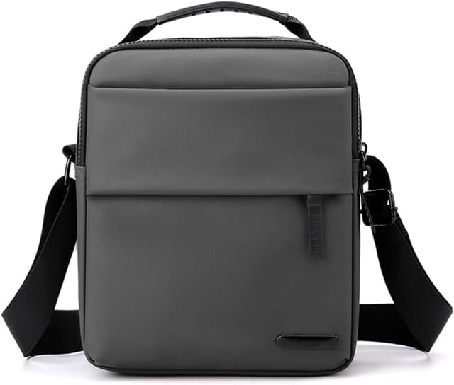 Detalle de Herren-Schultertasche / Umhängetasche Herren aus PU mit wasserdichtem Crossbody-Design