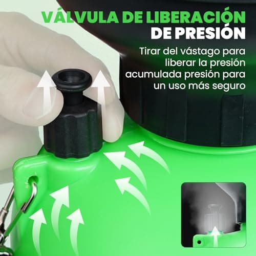 Thumbnail 4 de HYCHIKA Pulverizador a presión 5 L para jardinería