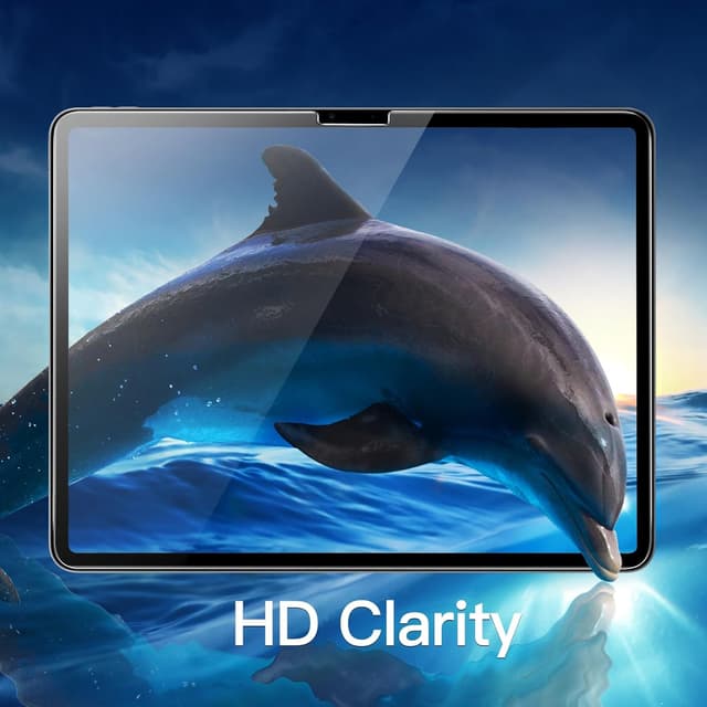 Detalle de JETech Jetech Screen Protector for iPad Air 13-inch M4/M3/M2 (9H tempered glass) – 2-pack