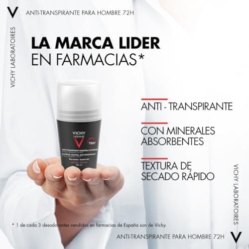 Thumbnail 3 de Vichy Homme Extreme Anti-Perspirant Roll-On 72H 50ml