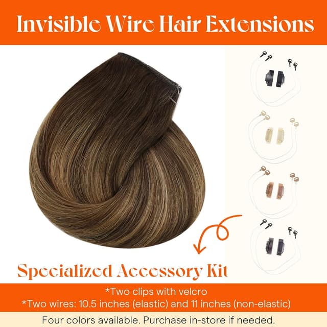 Thumbnail 4 de Sunny Hair Wire Extensions 18 Inch