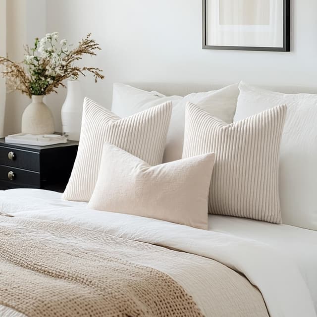 Thumbnail 6 de MIULEE Kissenbezüge 2er Set 50x50 cm