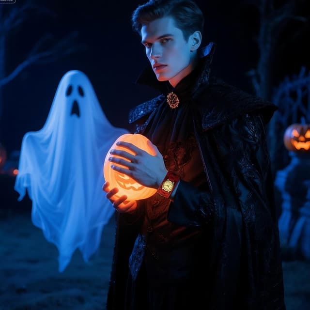 Thumbnail 6 de Avaner Uhren Damen/Herren Echtleder – Halloween Retro Steampunk Analog Quarzarmbanduhr (mit 24h-Skala)