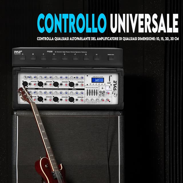 Detalle 2 de Pyle Selettore Casse 8 Zone per impianti audio