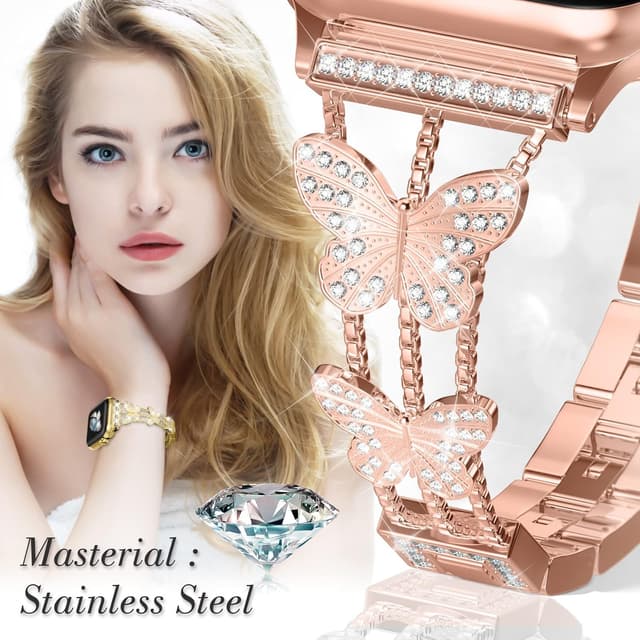 Thumbnail 3 de Musk-MSKR Metal Diamond Starlight Band 41mm