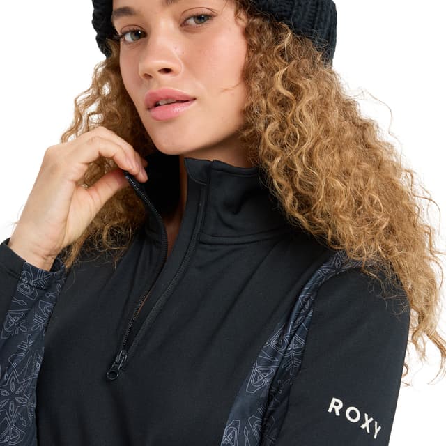 Detalle 1 de Roxy Daybreak Brushed, camiseta técnica 8% elastano