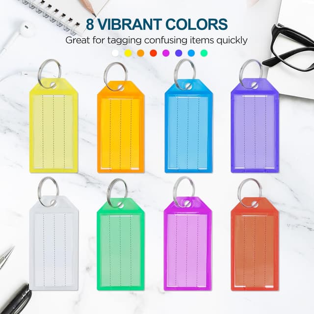 Detalle 2 de Romon Portachiavi 80 Pezzi Etichette