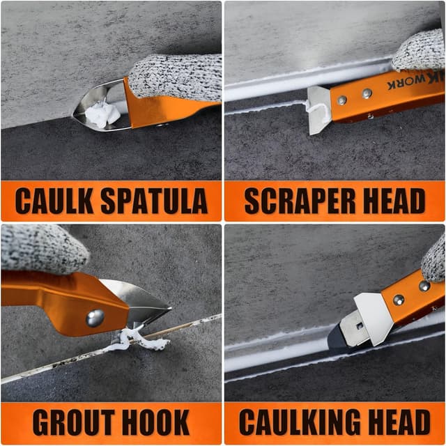 Thumbnail 2 de THINKWORK 4 in 1 caulking tool kit