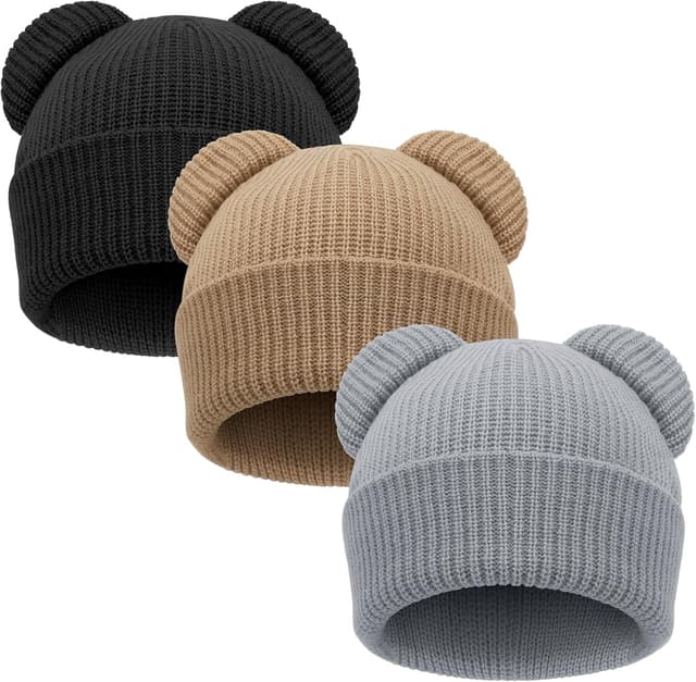 Detalle de DRESHOW Toddler Beanie Hat for 0-24m