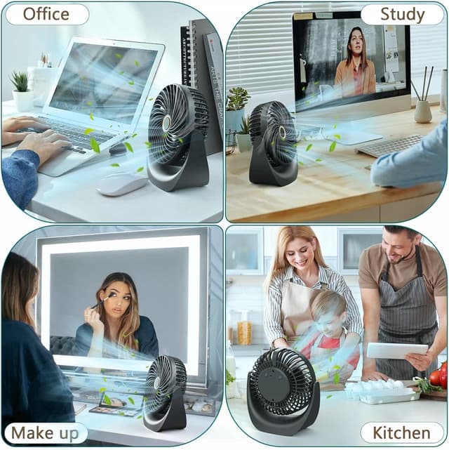 Thumbnail 6 de Ventilatore USB Ykgutilu 360° 4000 mAh