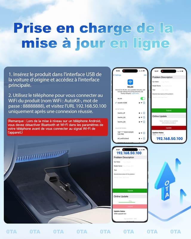 Thumbnail 6 de Carlinkit FireDrive Link Pro adaptateur CarPlay sans fil