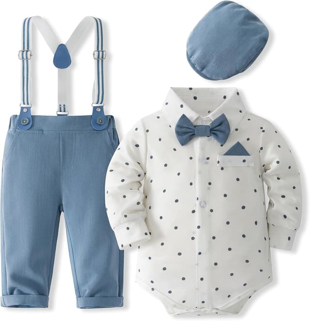 Thumbnail 1 de Fohuanky Baby Boy Formal Outfit for Wedding