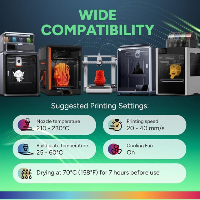 Thumbnail 5 de Overture TPU Filament 1.75mm 95A Purple 1kg spool