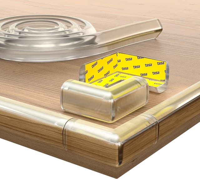 Detalle de Adlersfeld Kantenschutz Baby 2 Meter transparent