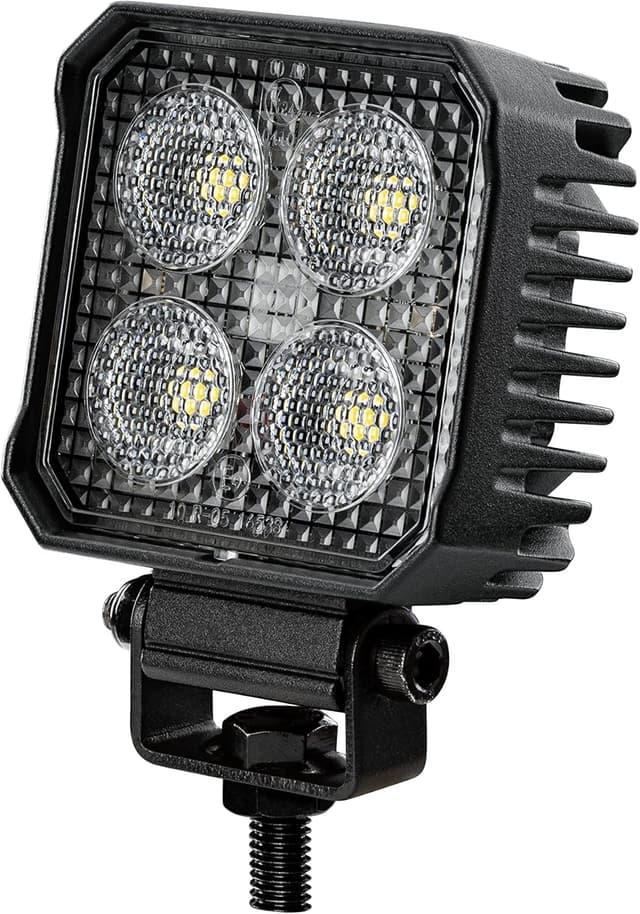 Detalle de HELLA VALUEFIT Rückfahrscheinwerfer LED 2ZR 357 110-531 – schwenkbarer Montagebügel, 24/12V, 1700 lm