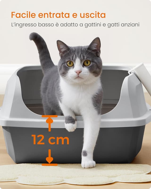 Thumbnail 5 de Feandrea Vassoio Lettiera XL Grigio Ardesia