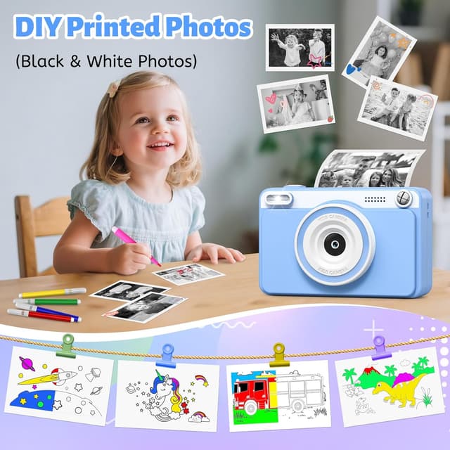 Thumbnail 4 de GREENKINDER Kids Camera 1080P with 32GB card