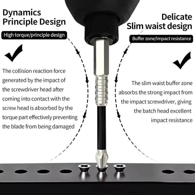 Thumbnail 4 de 10 Stück Präzisions Schraubendreher Set Hochmagnetisch