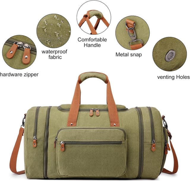Thumbnail 6 de Sport Gym Duffel Bag 40L Green