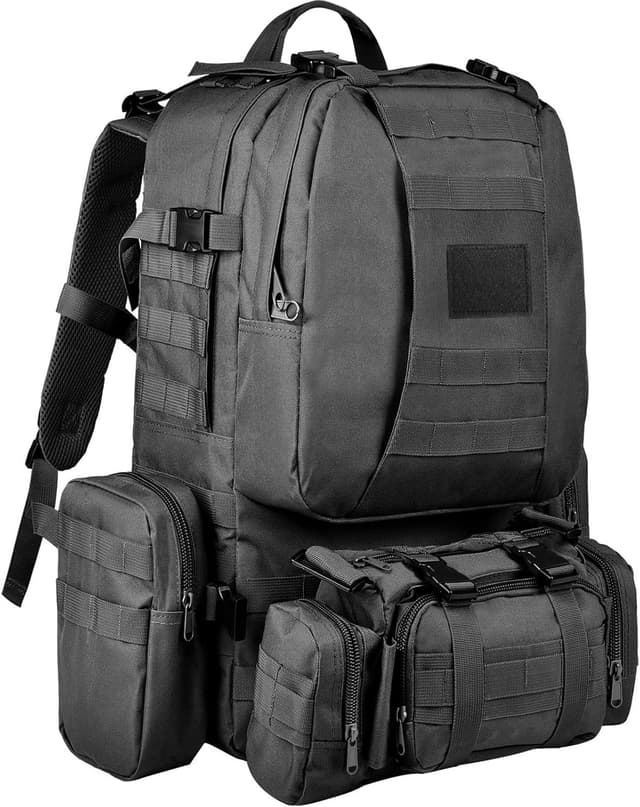 Detalle de Wiserset taktischer Rucksack 60 l MOLLE
