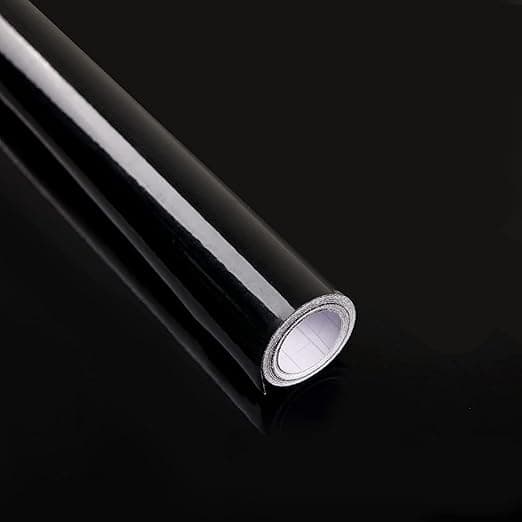 Imagen de Decoroom Papel Adhesivo Muebles Negro 40x300cm Impermeable 🖤 en OfertitasTOP