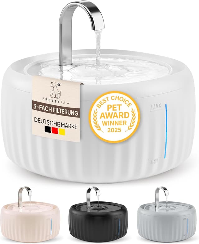 Imagen de PrettyPaw Katzenbrunnen 3L Trinkbrunnen für Katzen 💧 en OfertitasTOP