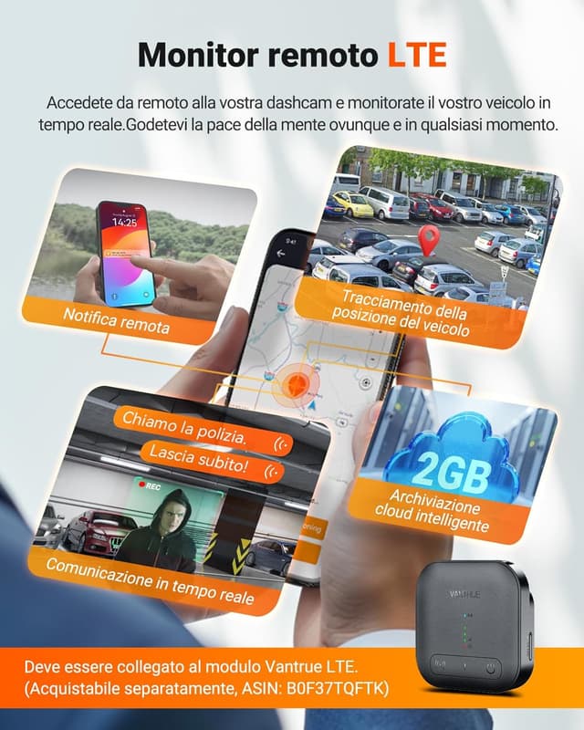 Thumbnail 6 de VANTRUE N5S dash cam 1 TB