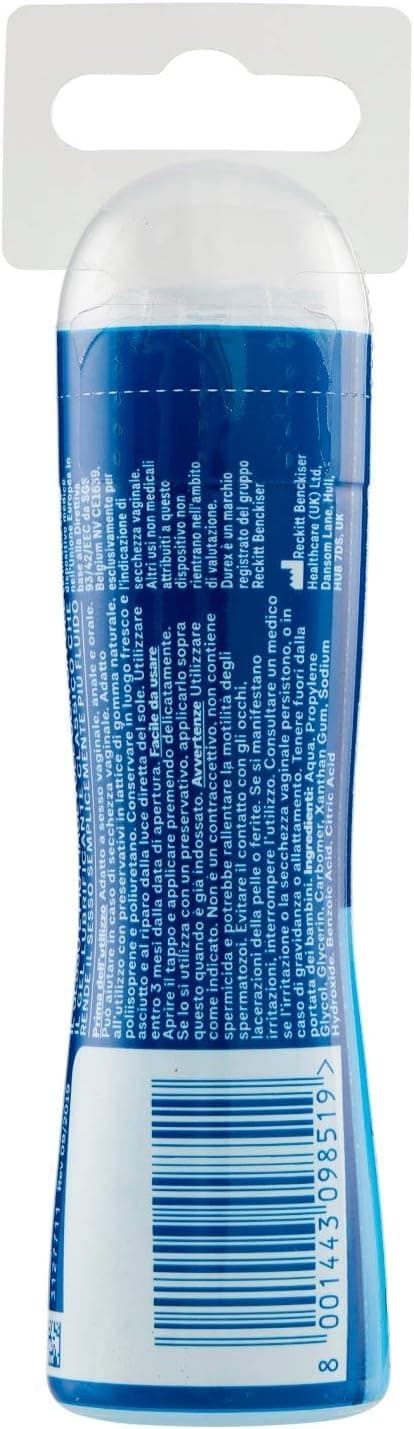Detalle de Durex Gel Feel lubrifiant intime à base d’eau 50 ml