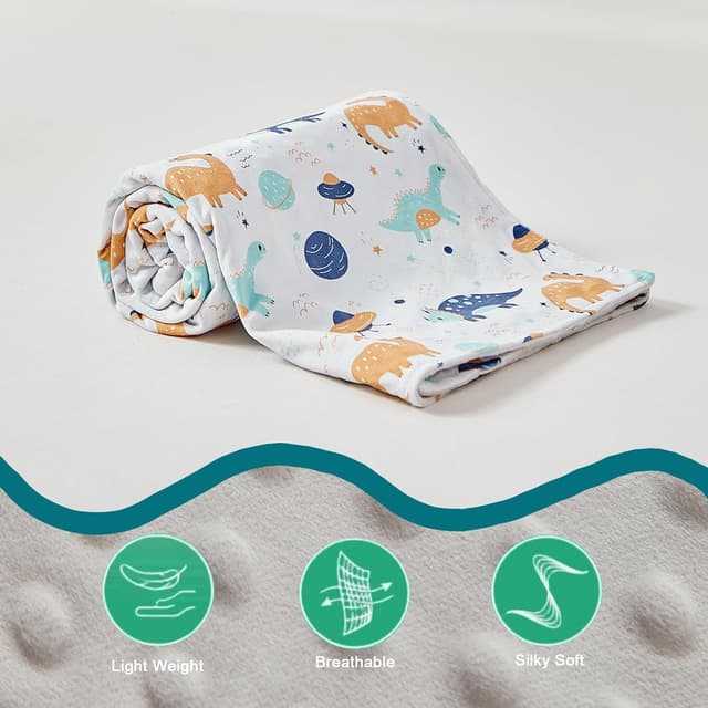 Thumbnail 4 de JHCHMX Dinosaur 75x100cm Baby Blanket