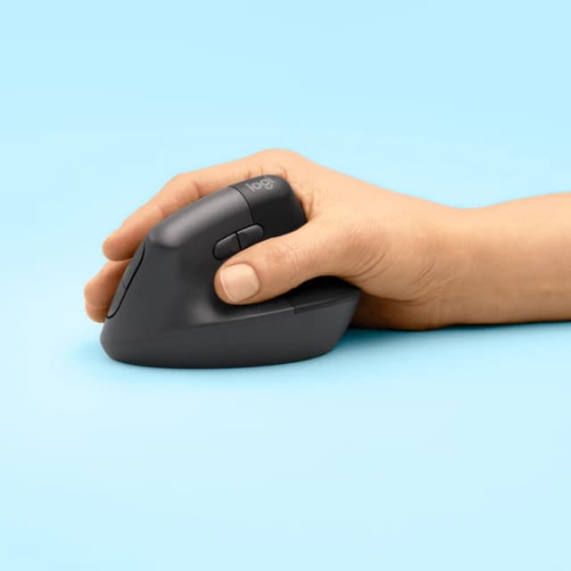 Thumbnail 4 de Logitech Lift Vertikale ergonomische Maus Schwarz