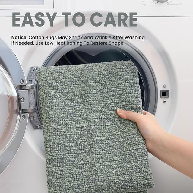 Thumbnail 2 de EARTHALL Washable Runner Rug 2x12 ft non-slip kitchen runner