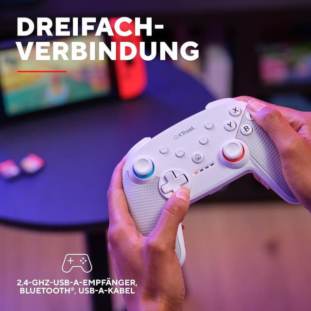 Detalle de Trust GXT 1246W Muta Nintendo Switch Controller 15h