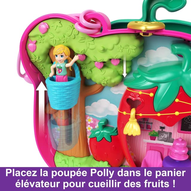 Thumbnail 3 de Polly Pocket HRD35 Coffret Ourson Fraise