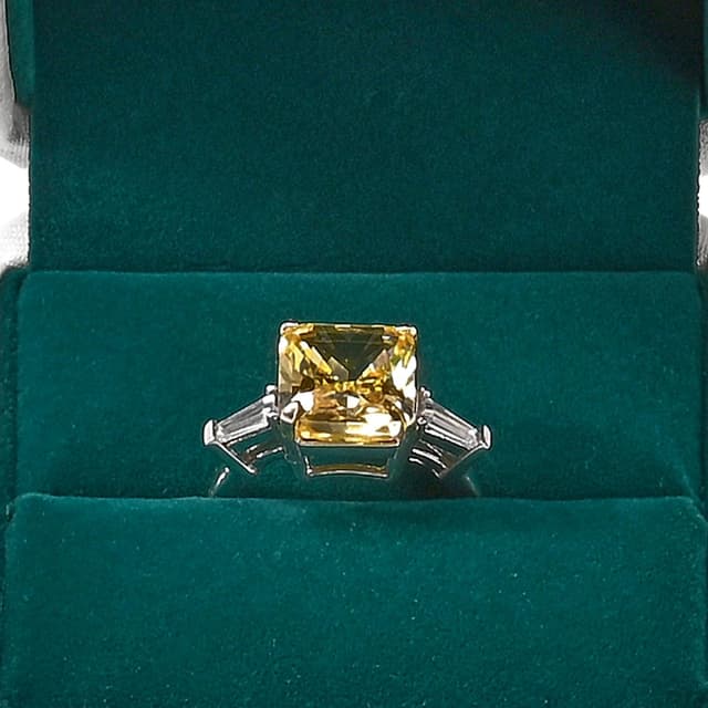 Detalle 1 de Papten Caja de Regalo de Cuero Verde y Blanco