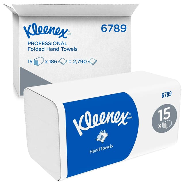 Imagen de Kleenex 2-Ply V-Fold Hand Towels 186 per Pack en OfertitasTOP