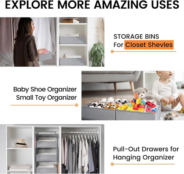 Thumbnail 3 de Criusia Family Drawer Organizer 20‑Pack