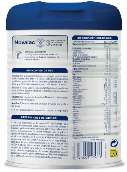 Thumbnail 2 de Novalac Premium 3 - Leche Infantil 2x800g
