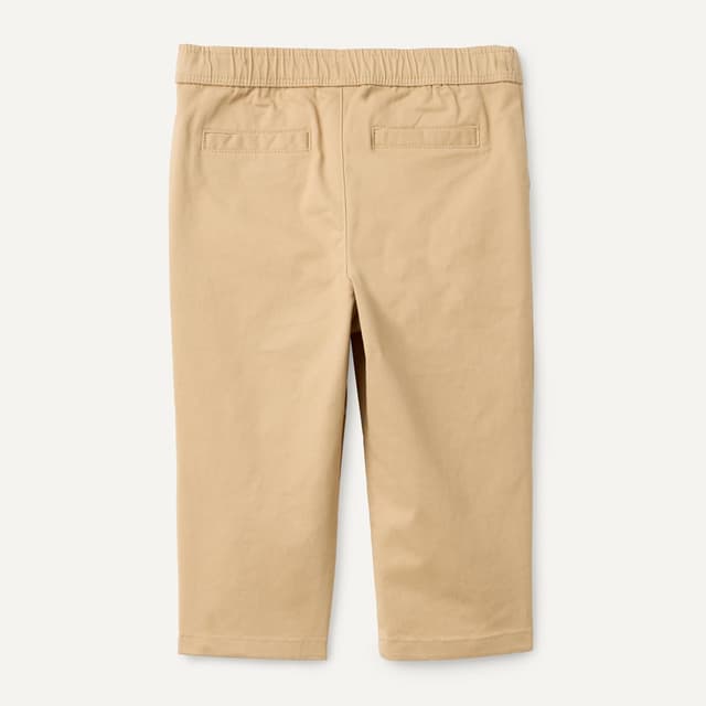 Detalle de Amazon Essentials boys’ and toddlers regular fit stretch pull-on pants