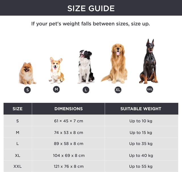 Thumbnail 6 de Bedsure Dog Crate Bed XL 104x69cm — calming cushion