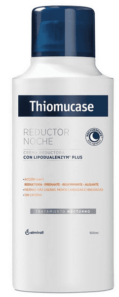 Detalle de Thiomucase Crema Anticelulítica Noche 500 ml 🌙