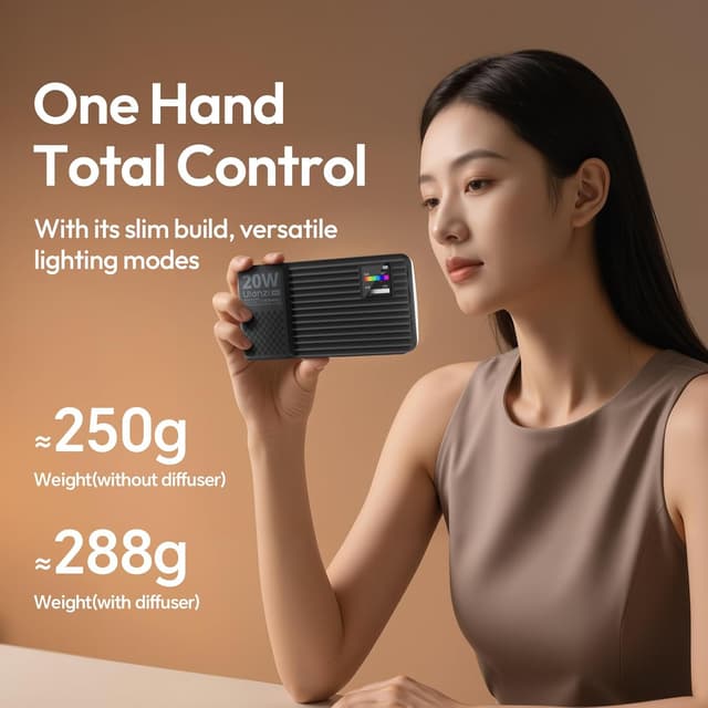 Detalle de ULANZI K20 Videoleuchte 20W