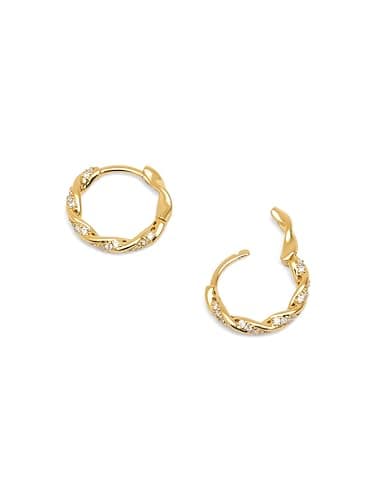 Thumbnail 2 de SINGULARU Pendientes Aro Naval midi