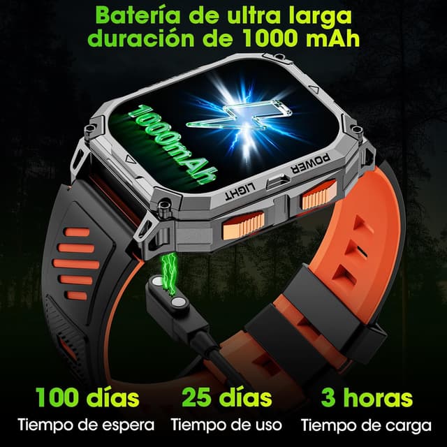 Thumbnail 3 de Reloj inteligente Hwagol 1000 mAh